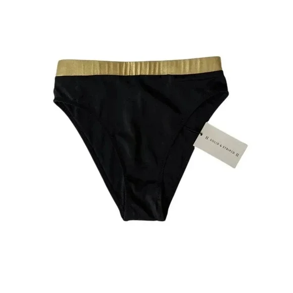 Solid & Striped Bella High Rise Bikini Bottom - Picture 3 of 5